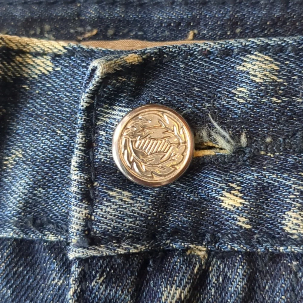 The Heritage by America men's blue denim size 32X33 pants - Picture 15 of 15